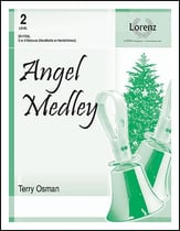 Angel Medley Handbell sheet music cover